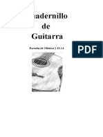 Cuadernillo Guitarra