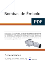 Bombas de Émbolo