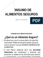 Consumo de Alimentos Seguros