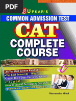 CAT Complete Couse (Upkar) PDF