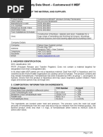 Daiken Materials Safety Data Sheet