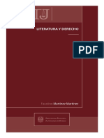 Martínez Martínez, Faustino - Literatura y Derecho PDF