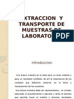 Extraccion Y Transporte de Muestras de Laboratorio