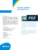 Power System: DPS 2000C-48-3