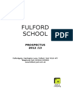 Main School Prospectus 2013