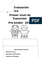 INFORME Evaluacion Diagnostica PREKINDER 2017 KIDS