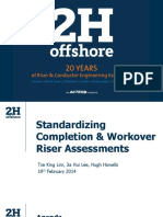 Standardizing Completion and Workover Riser Assessments