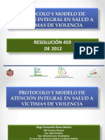 Resolucion 459 Protocolo Violencia Sexual