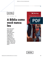 A Bíblia Como Você Nunca Leu - Superinteressante PDF