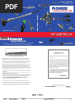 Pioneer Automotive - Powertrain FRC-2011