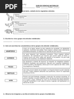 Guía de C. Naturales 2° Año