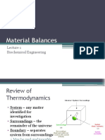 Material Balances