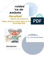 Tipos de Investigación Científica