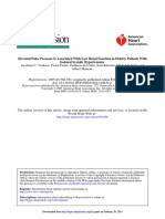 Isolated Systolic Hypertension Elevated Pulse Pressure Is Associated With Low Renal Function in Elderly Patients With