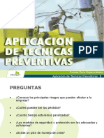 Aplicacion de Tecnicas Preventivas 2009