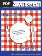 Menu Guide Spring 2017