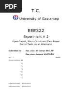 University of Gaziantep: Experiment # 2