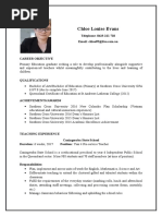 CV Chloeevans