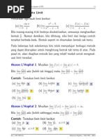 MA1201 Matematika 2A Part 2 - Bentuk Tak Tentu Dan Integral Tak Wajar PDF