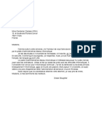 CV Et Cover Letter PDF