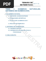 MuestraTema 1numerosnaturales