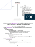 Civil Procedure Analysis Guideline