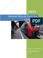 Makalah Minyak Bumi Dan Lingkungan PDF