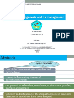 Acne: Etiopathogenesis and Its Management: Department of Dermato-Venereology Medical Faculty Pattimura University