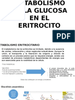 Metabolismo de La Glucosa en El Eritrocito