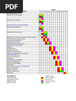 Cronograma General Modificado