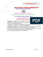 SY Time Table of LLM 2014 Pattern SPL 30-11-16