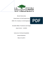 Birzeit University Department of Civil Engineering ENCE 411: Seminar in Civil Engineering