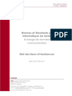 Normes Et Standards en Informatique de Sante