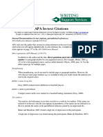 Apa in Text Citations PDF