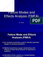 Failure Modes and Effects Analysis (FMEA)