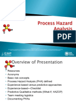 Process Hazard Analysis