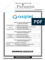 Procedimiento Administrativo Sancionador Seguido Contra Telefónica Multimedia S.A.C.