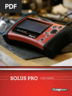 Snap-On Solus Pro Users Manual