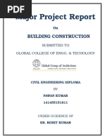 Major Project Report: Building Construction