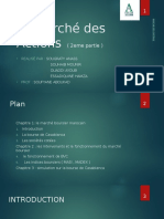 Le Marché Des Actions La Bourse de Casablanca (2eme Partie)