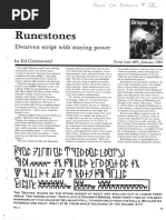 Dragon #69 - Runestones