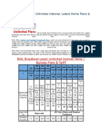 BSNL Broadband Unlimited Internet