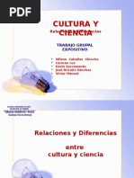 Cultura Vs Ciencia