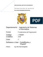 Guia de Laboratorio de Fundamentos de Programacion #1 PDF