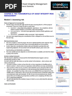 Risk Management Module 3 Summary