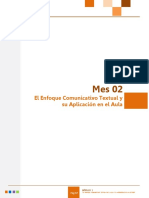 2 - El Enfoque Comunicativo Textual y Su Aplicación en El Aula