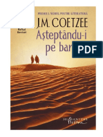 Asteptandu-I Pe Barbari - Coetzee, John Maxwell