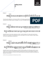 Cello Sightreading