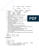 B1 Key Answers Units 1, 2, 3.