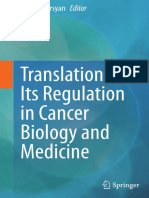 Translation and Its Role in Cancer